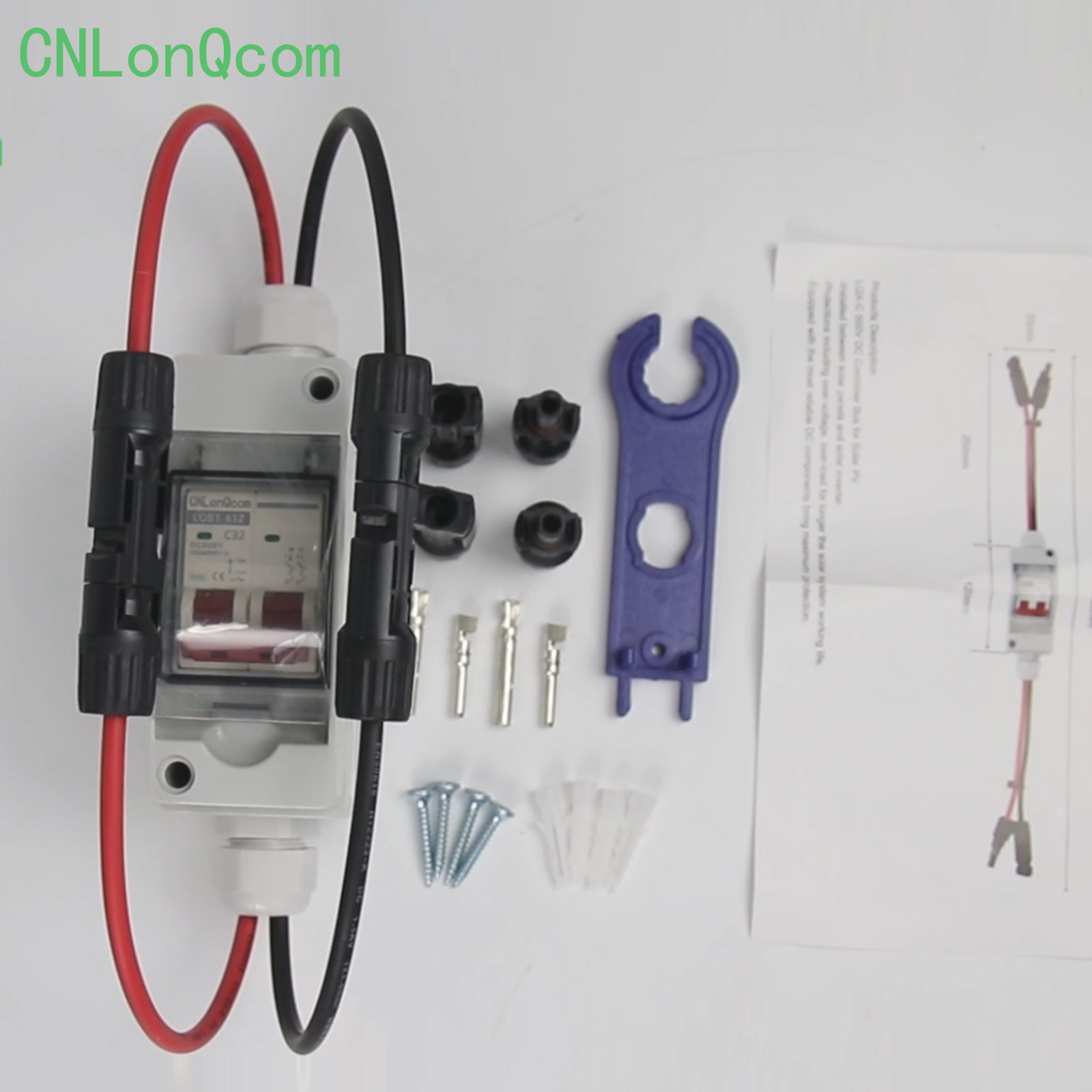 CNLonQcom lanceert LQX-C Solar DC Breaker Box