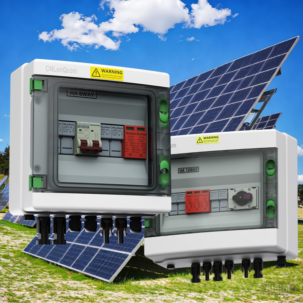 Zonne -energie verlicht een groene levensduur, fotovoltaïsche combinatieboxen helpen een efficiënte stroomopwekking